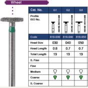 Wheel Diamonds 909-040C 6/Pk