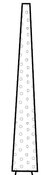 Two Striper Diamond FG 207.10C 5/Pk