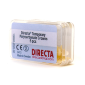 Directa Temp Poly Crowns Translucent #22 5/Pk